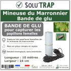 Bande de Glu Spéciale Mineuse du Marronnier – Piège Englué pour Capturer les Papillons – Protection des Marronniers - SOLU’TRAP