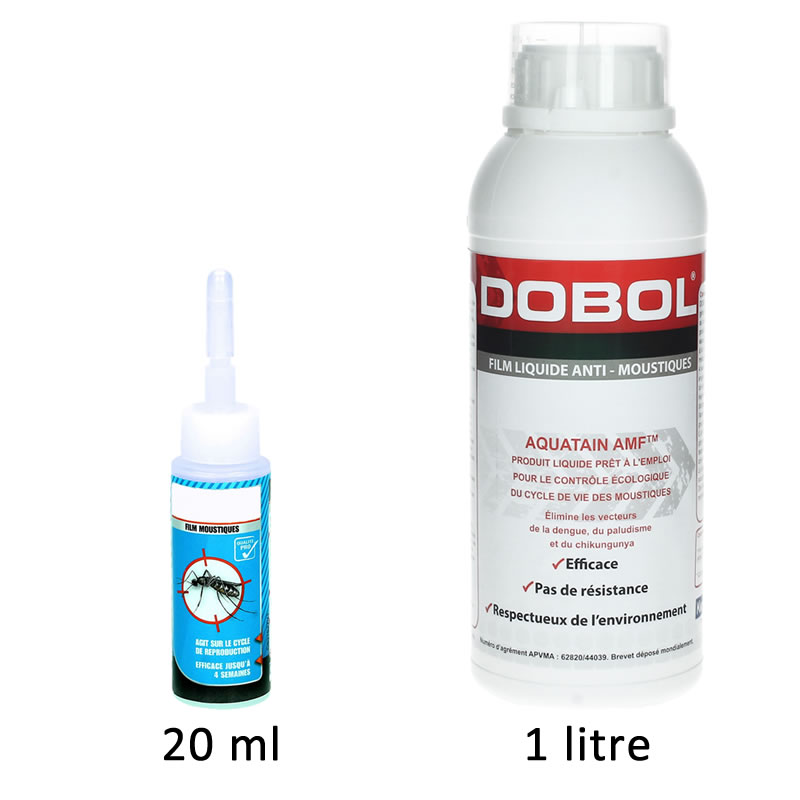 Barrière physique contre les moustiques , Le Film Anti-Moustiques - Moustique tigre pour eaux stagnantes 